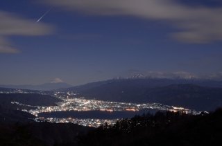 高ボッチ高原　火球